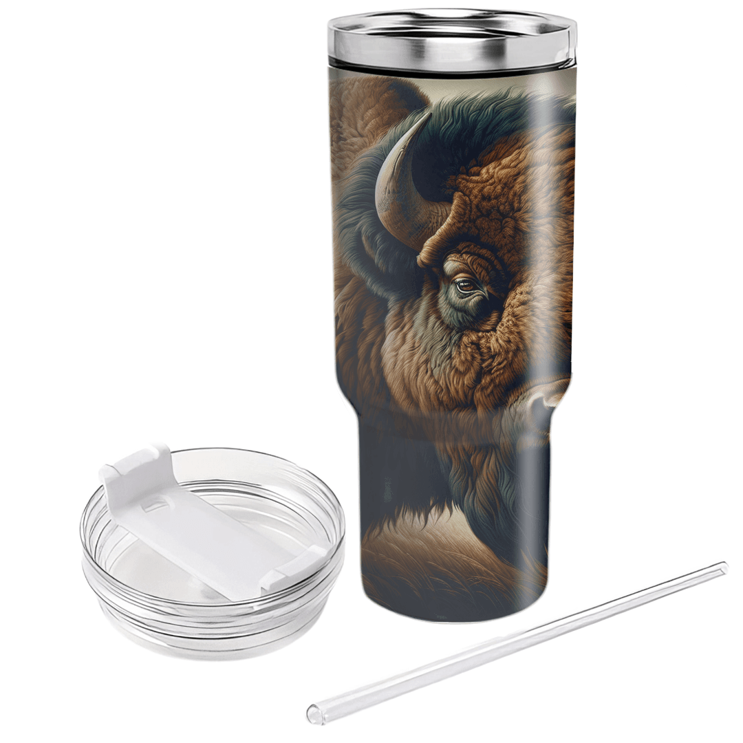 Wild Bison Majesty  Tumbler Cups