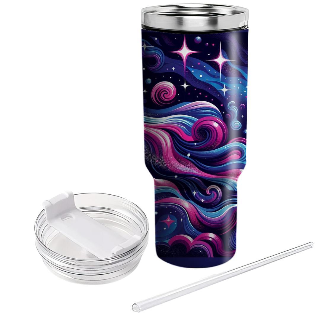 Cosmic Funk Galaxy  Custom Tumblers