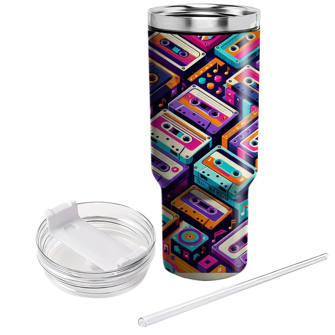 Funky Cassette  Travel Tumblers