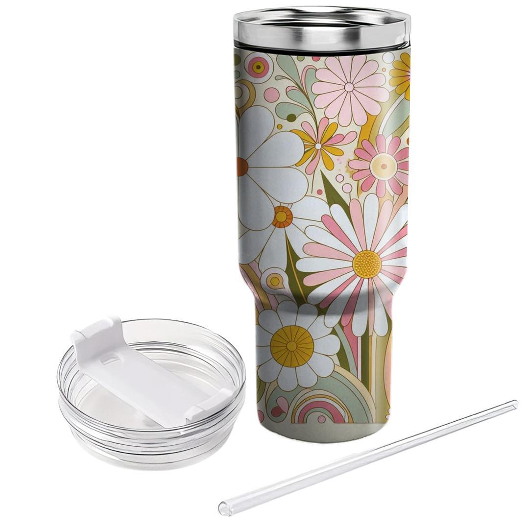 Flower Power Blossom  Travel Tumblers