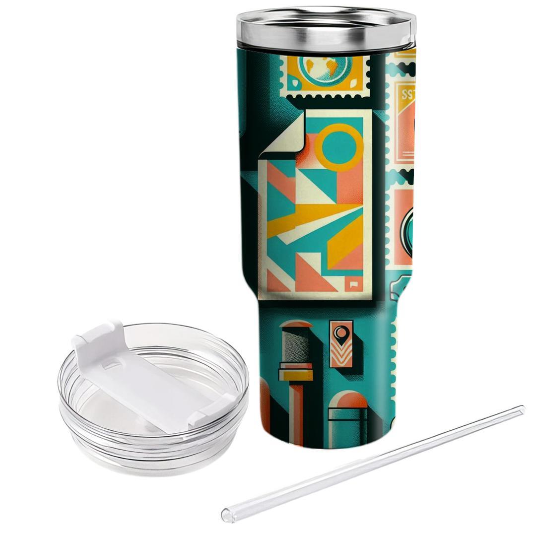 Funky Travel Adventure  Travel Tumblers