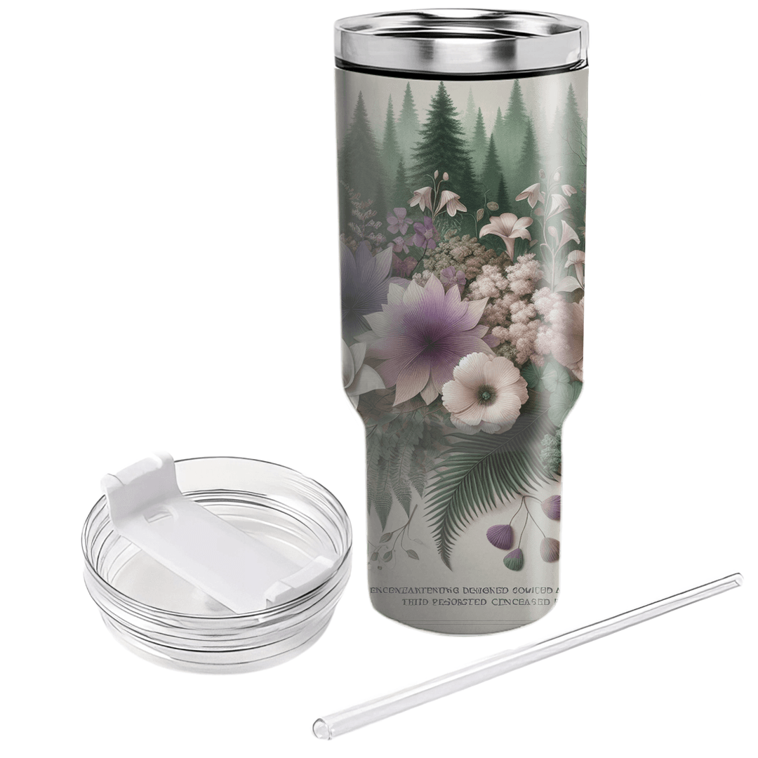 Enchanted Forest Blooms  Tumblers With Lids