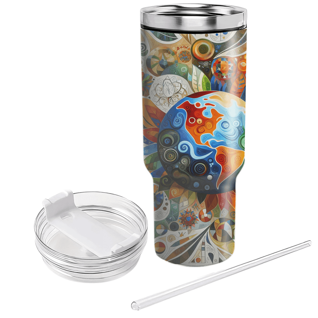 A Symphony Of Cultures - Harmony Day  Decorative Tumblers