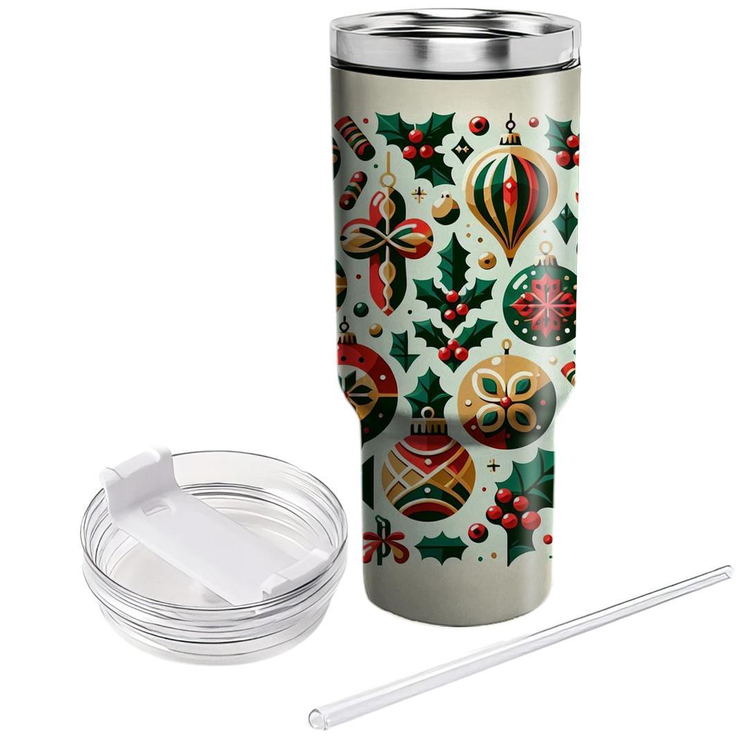 Festive Christmas Ornaments  Travel Tumblers