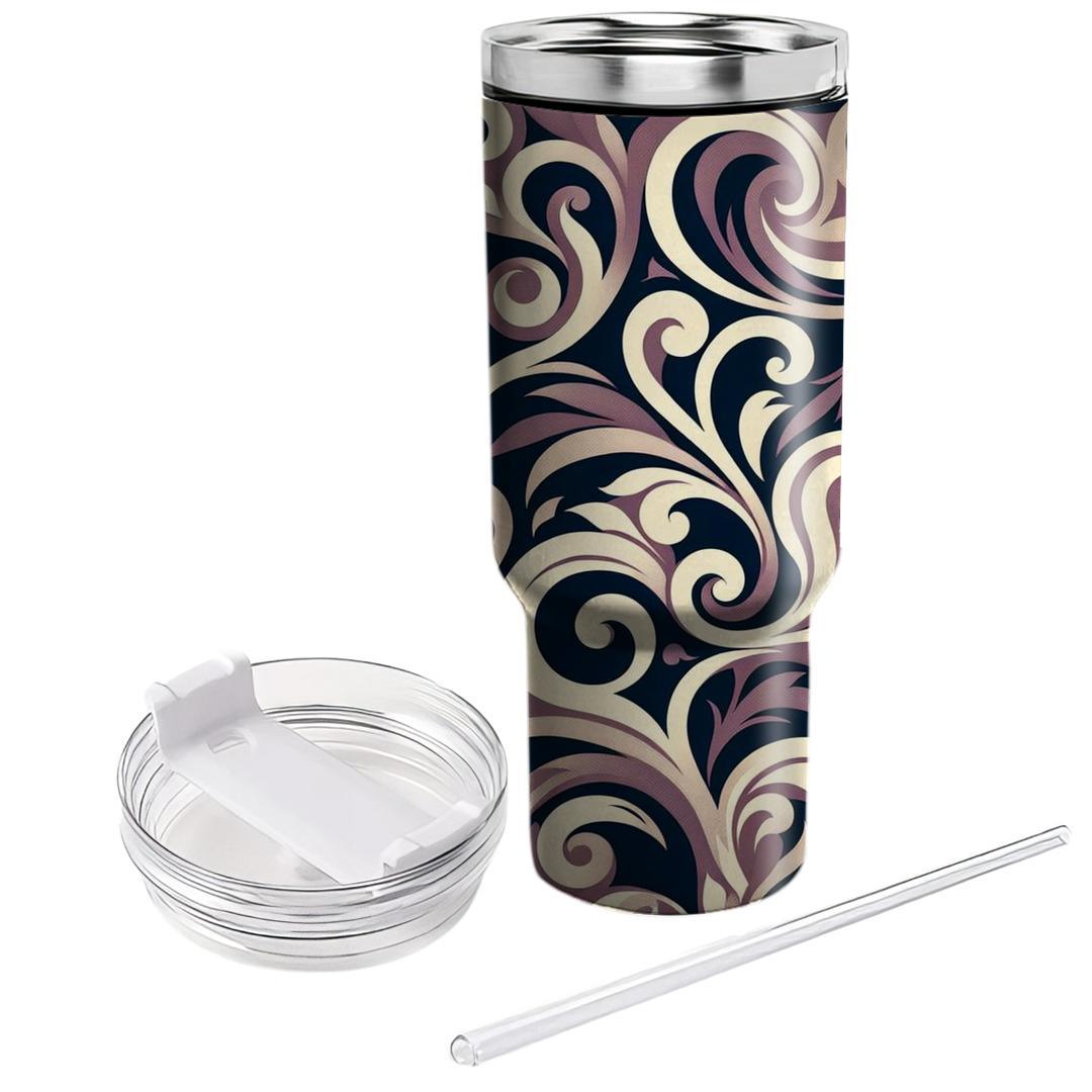 Floral Paisley Elegance  Travel Tumblers
