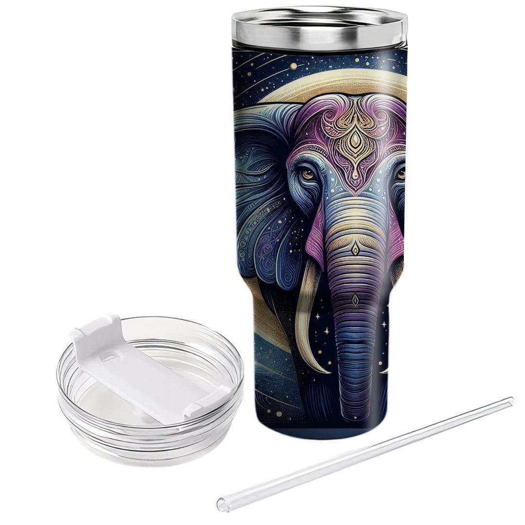 Celestial Elephant Dreams  Travel Tumblers