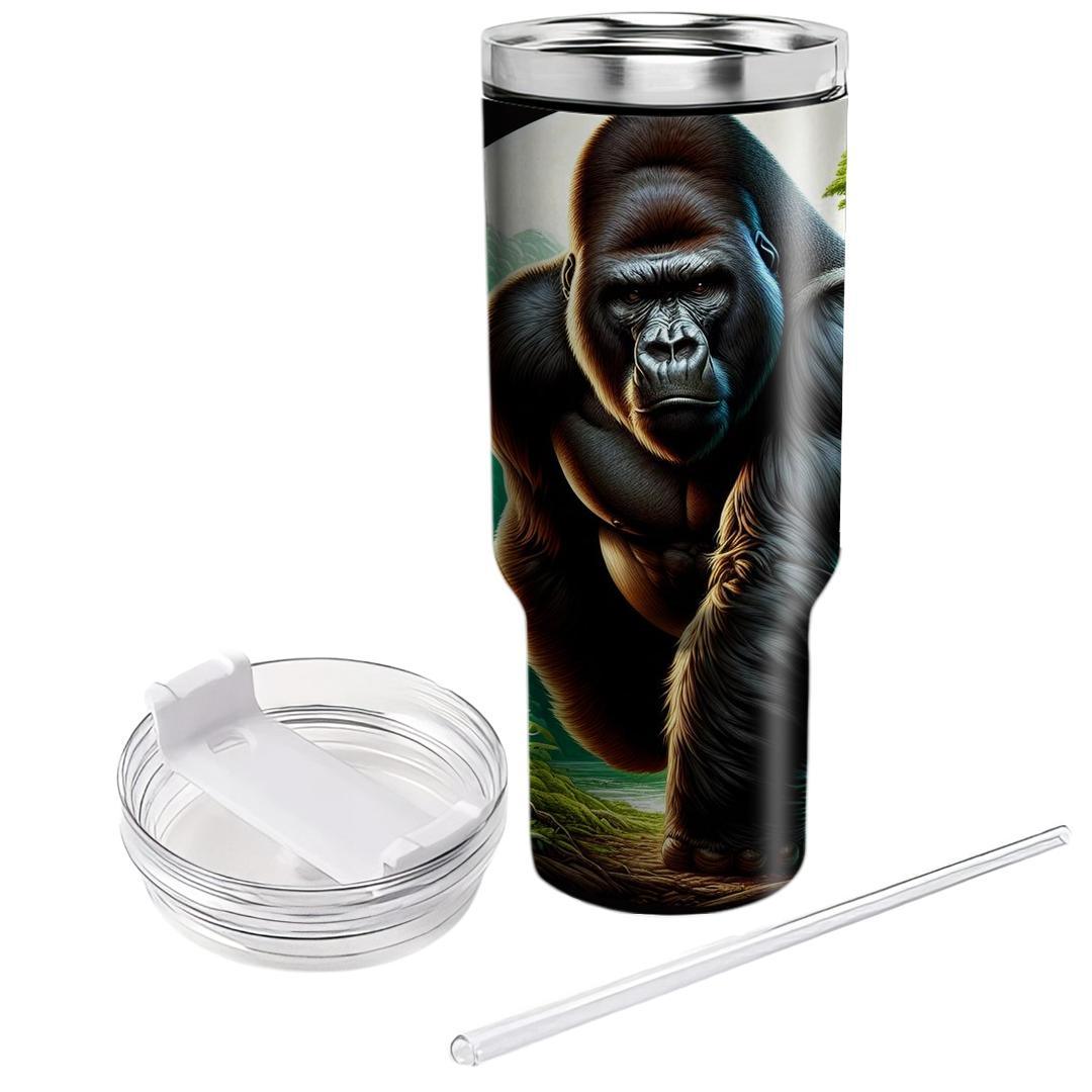 Powerful Gorilla Strength  Tumblers With Lids