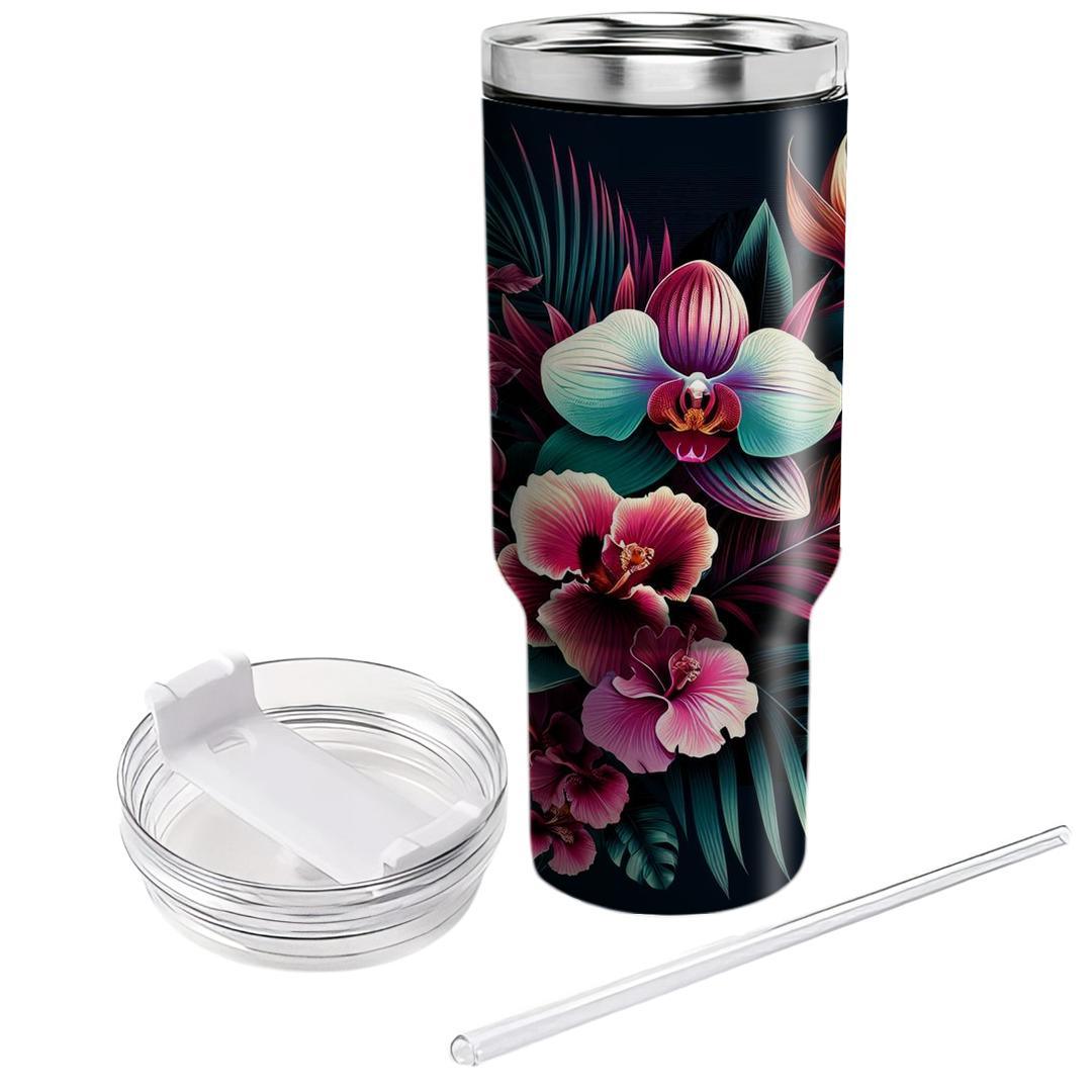 Exotic Floral Dream  Decorative Tumblers