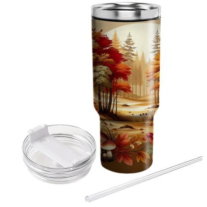 Autumn Woodland Scene  Tumbler Cups