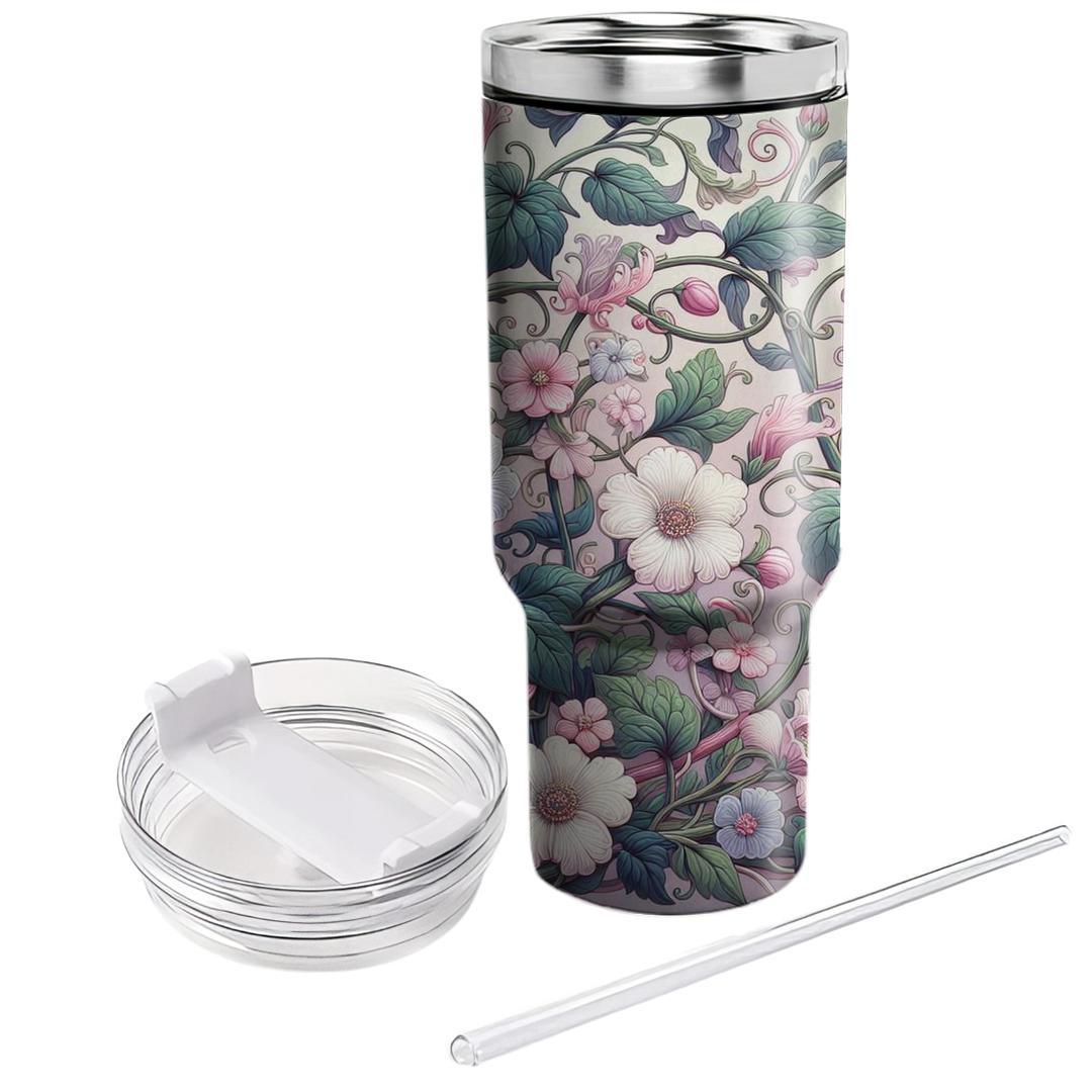 Enchanting Garden Trellis  Decorative Tumblers