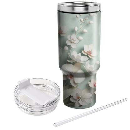 Enchanting Orchid Serenity  Insulated Tumblers