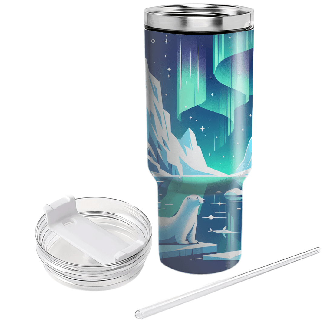 Winter Polar Adventure  Personalized Tumblers