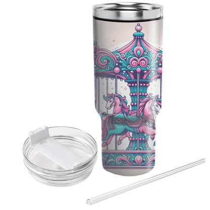 Charming Carousel Travel Tumblers