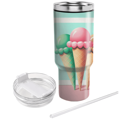 Funky Ice Cream Delight  Custom Tumblers