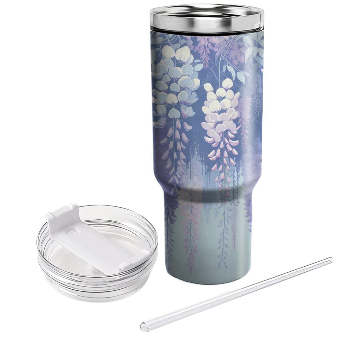 Cascading Wisteria Charm  Unique Tumblers