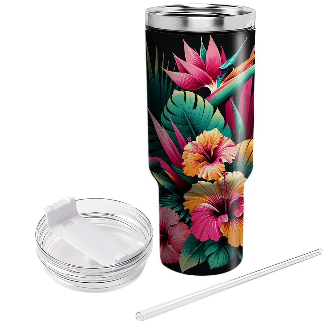 Chic Tropical Vibes  Insulated Tumblers