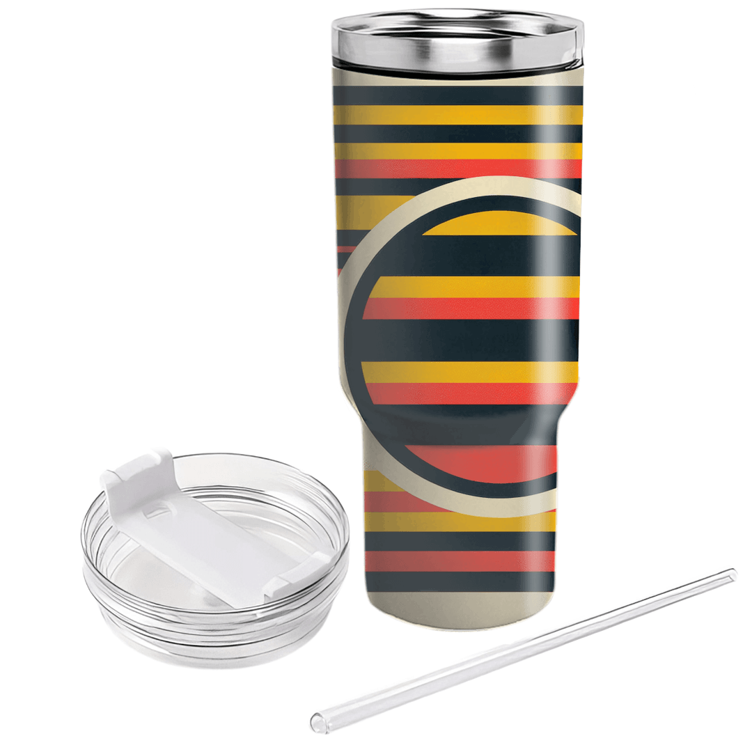 Stripes Of Rhythm  Custom Tumblers