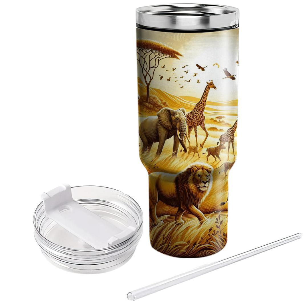 Summer Safari  Personalized Tumblers