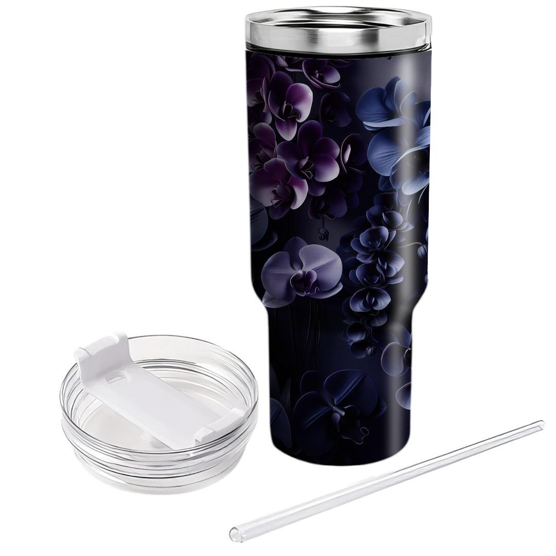 Twilight Orchid Garden  Unique Tumblers