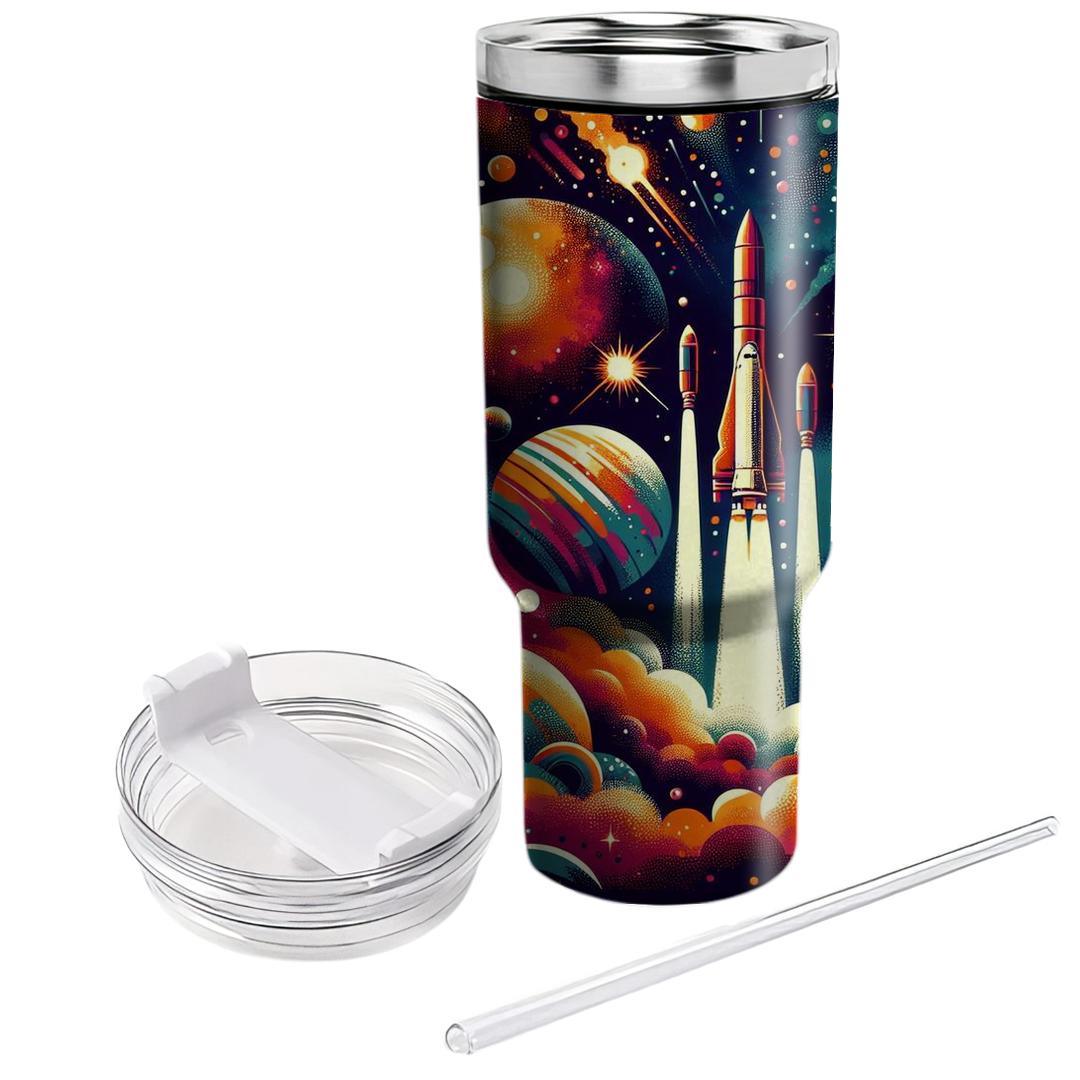 Funky Space Age  Tumbler Cups