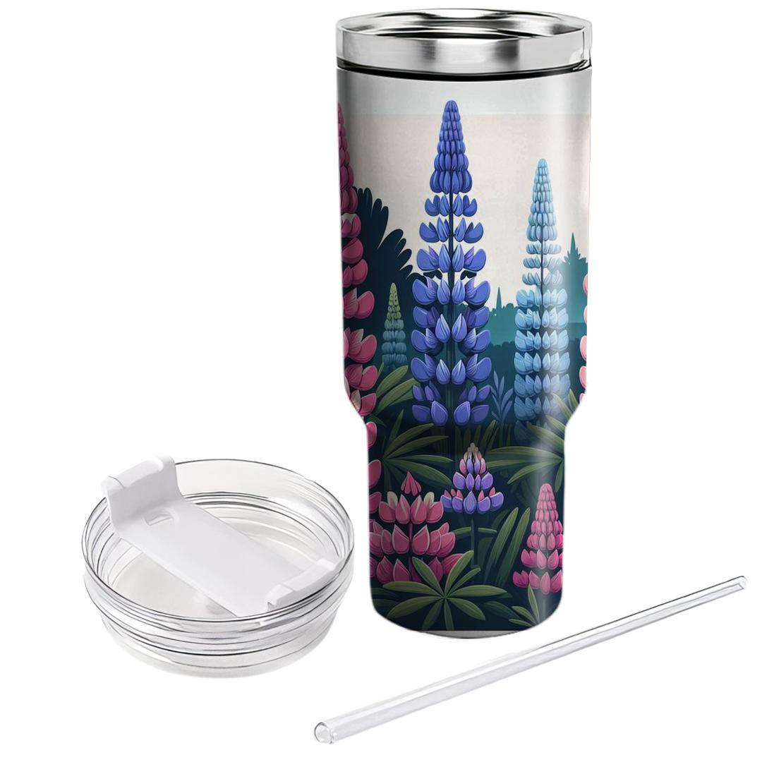 Lupine Lavender  Tumblers For Gifts