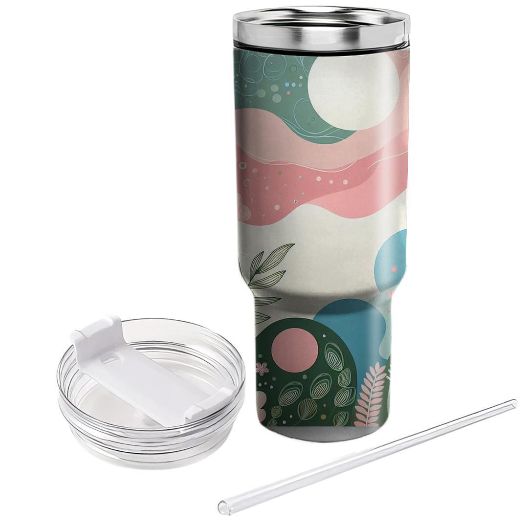 Flower Power Dreamscape  Insulated Tumblers