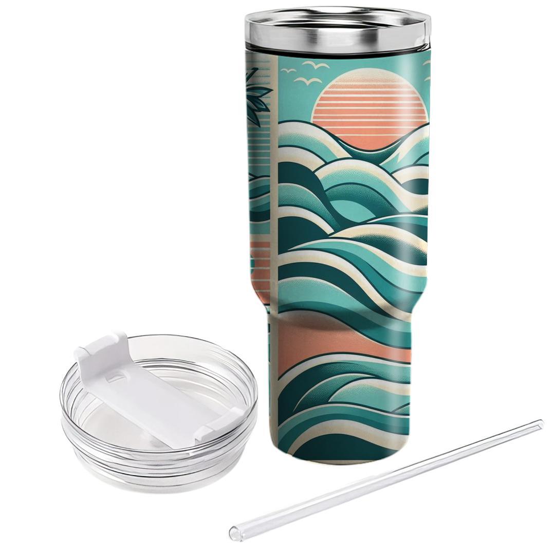 Pacific Paradise  Unique Tumblers