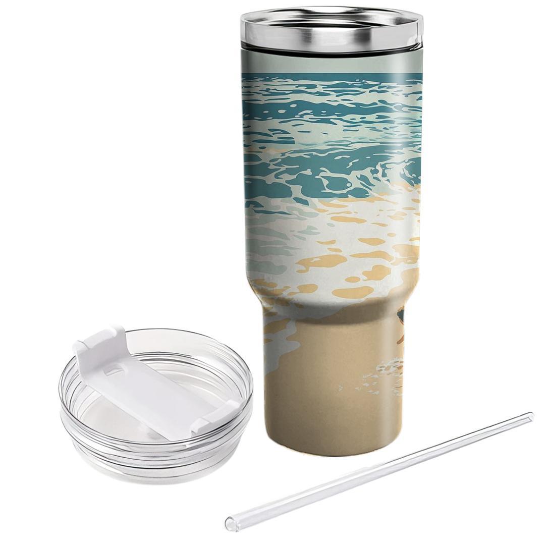 The Tides Of Love: A Mother’s Unwavering Presence Tumblers With Lids