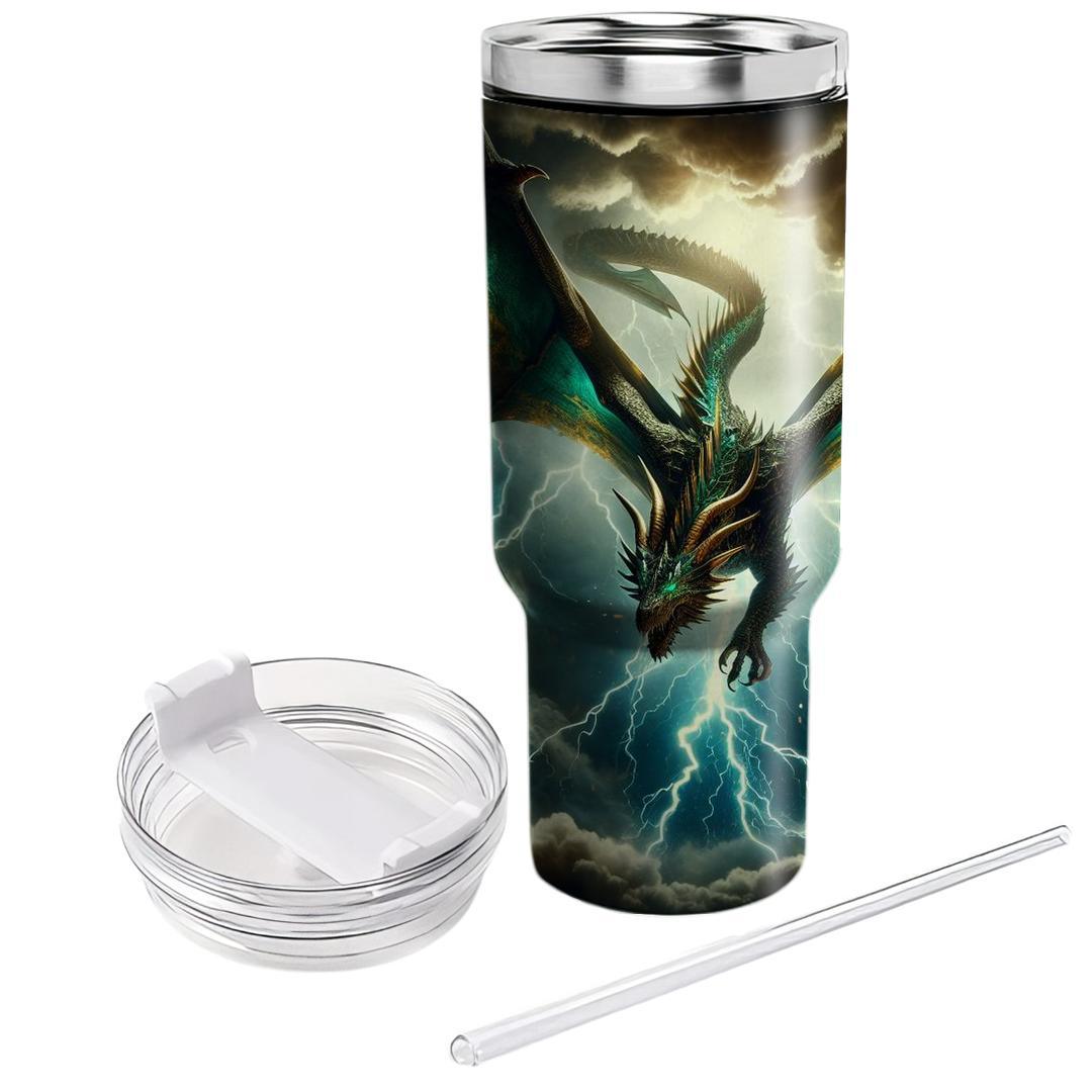 Mystic Dragon's Flight  Tumblers With Lids