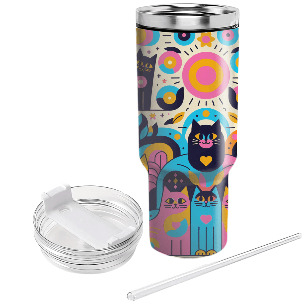 Charming Cat Vibes  Custom Tumblers