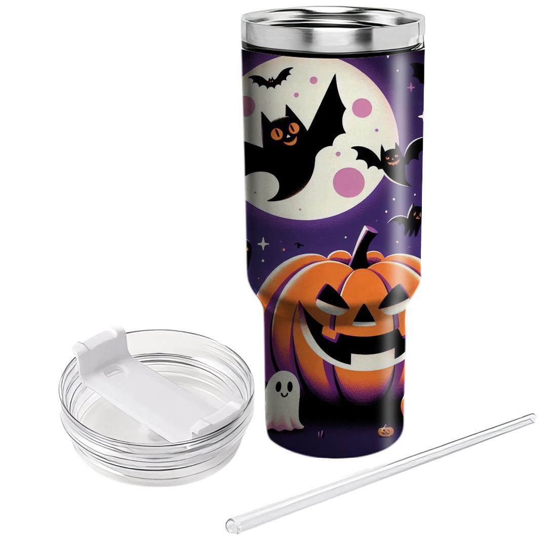 Spooky Halloween Delight  Travel Tumblers