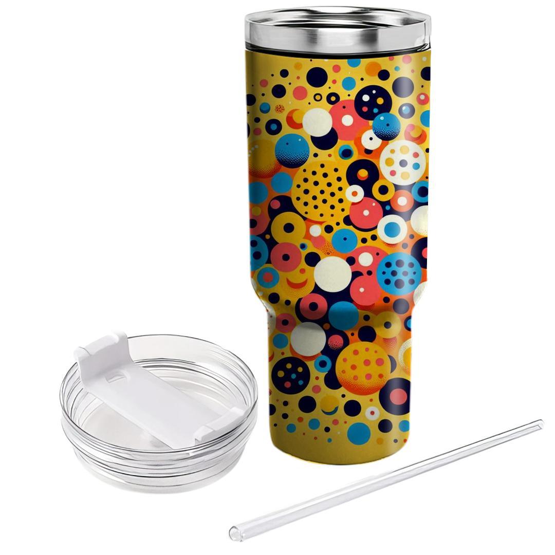 Sunny Day Polka Dots  Travel Tumblers
