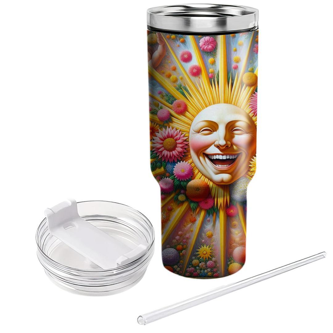 Radiant Dreams - International Day Of Happiness  Decorative Tumblers