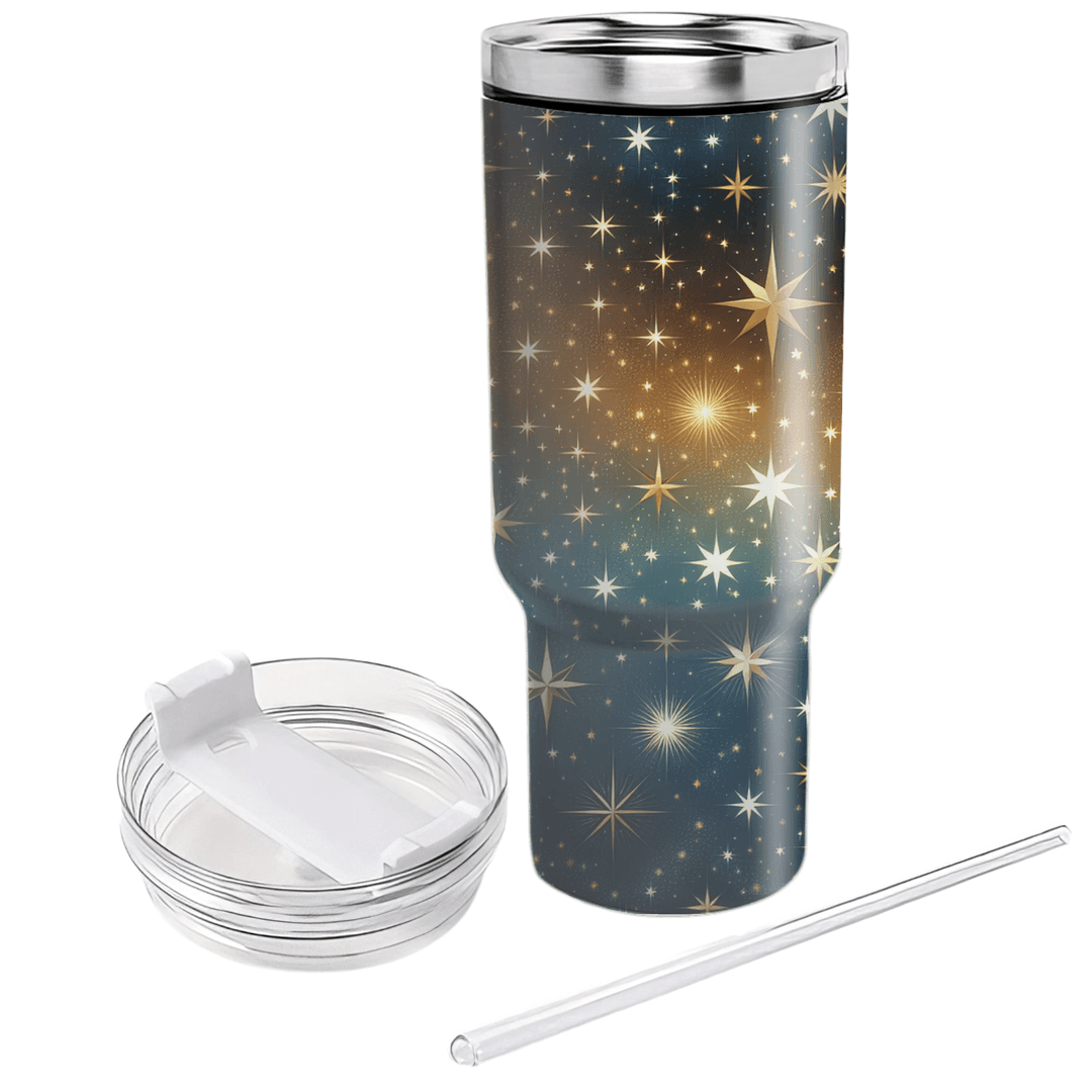 Starlit Night Sky Tumbler Cups
