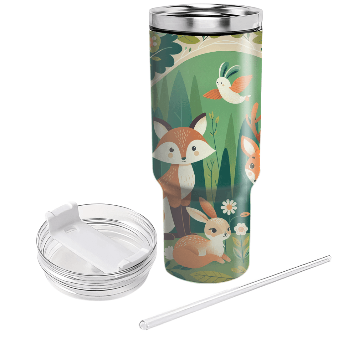 Charming Woodland Creatures  Tumblers For Gifts