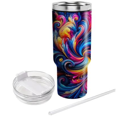  Color Burst  Travel Tumblers