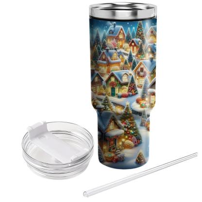 Winter Wonderland Lights  Tumbler Cups