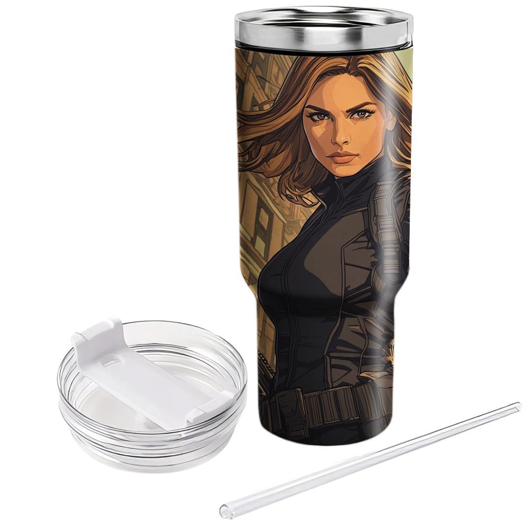 Florence Pugh: The Dynamic Force Of Yelena Belova Decorative Tumblers