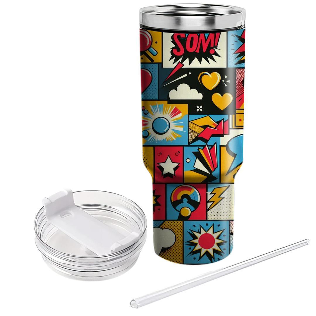 Classic Pop Art  Tumbler Cups