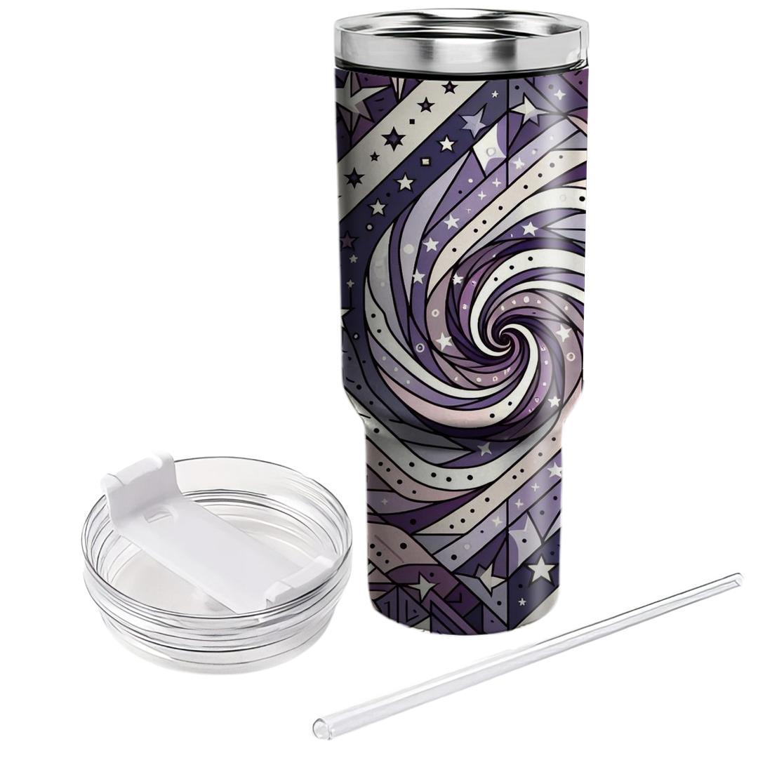 Spiraled Star Path  Tumblers For Gifts
