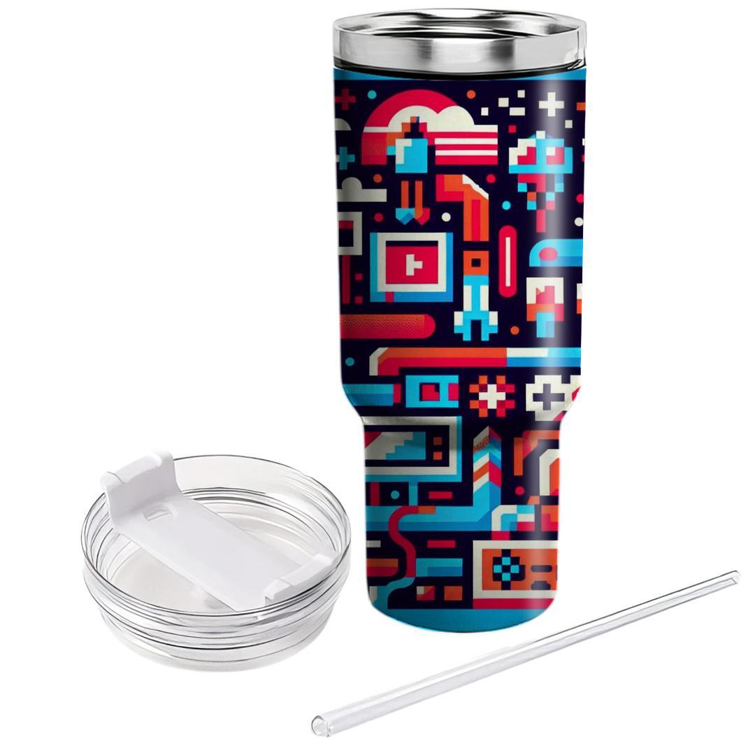 Arcade Game Night  Unique Tumblers