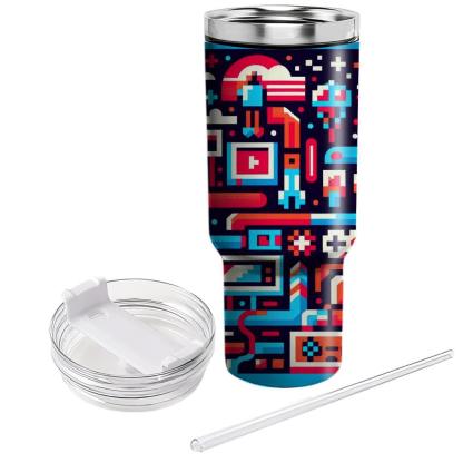 Arcade Game Night  Unique Tumblers