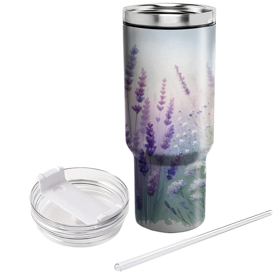 Whimsical Lavender Dreams  Tumbler Cups