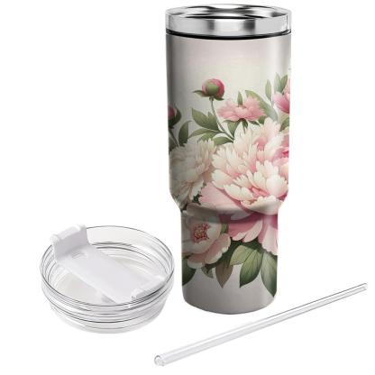 Blushing Peony Harmony  Insulated Tumblers