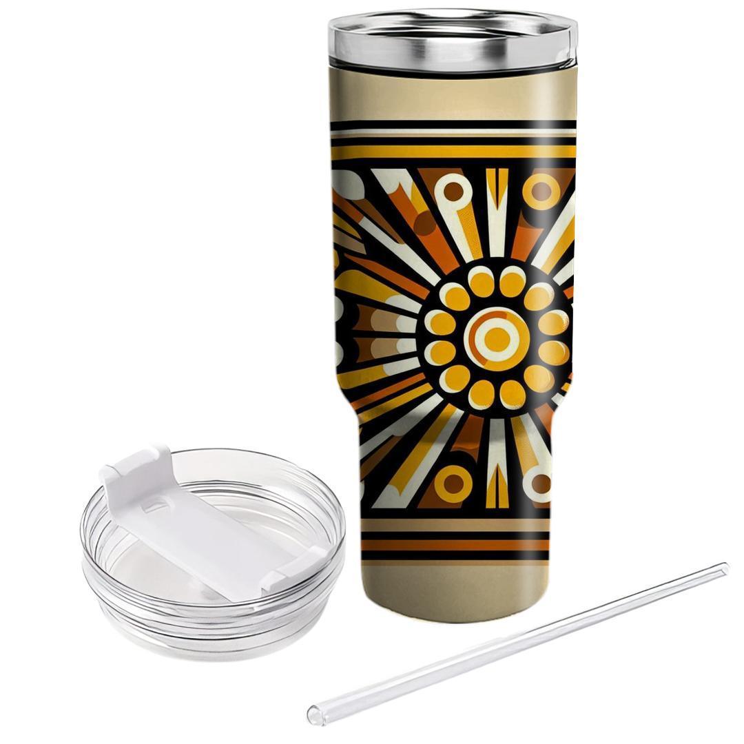 Sunburst Groove  Tumbler Cups
