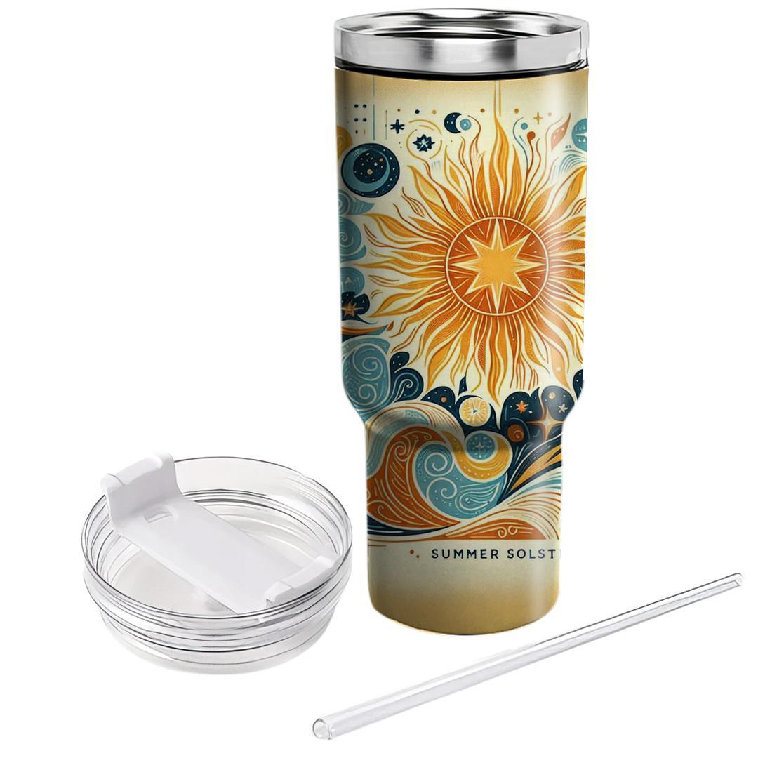 Celestial Harmony - Summer Solstice  Insulated Tumblers