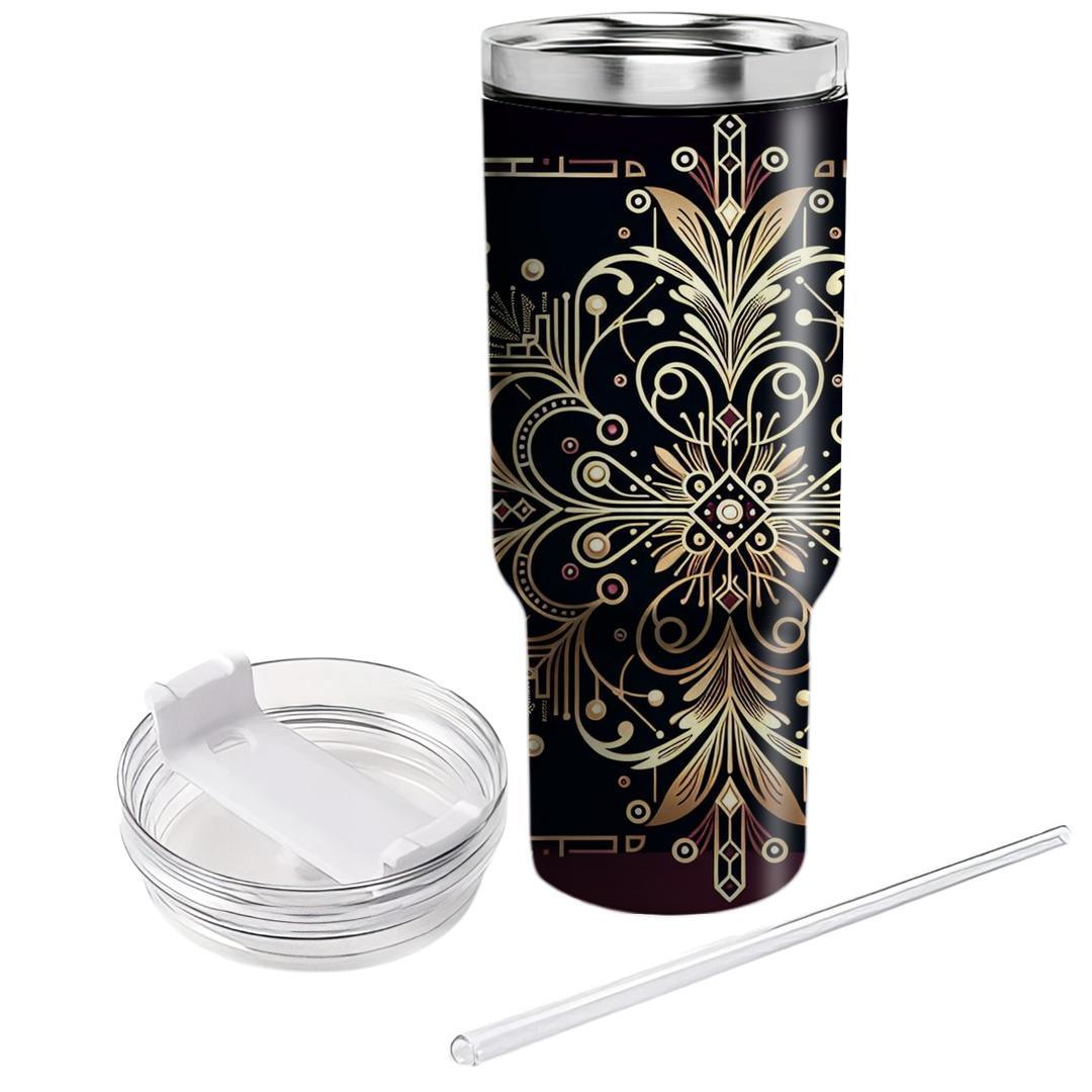 Golden Age Glam  Tumbler Cups