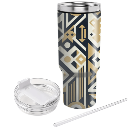 Art Deco Geometry  Custom Tumblers