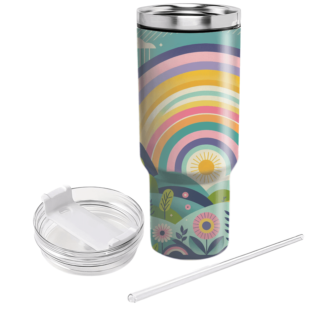 Hippie Dreamscape  Unique Tumblers