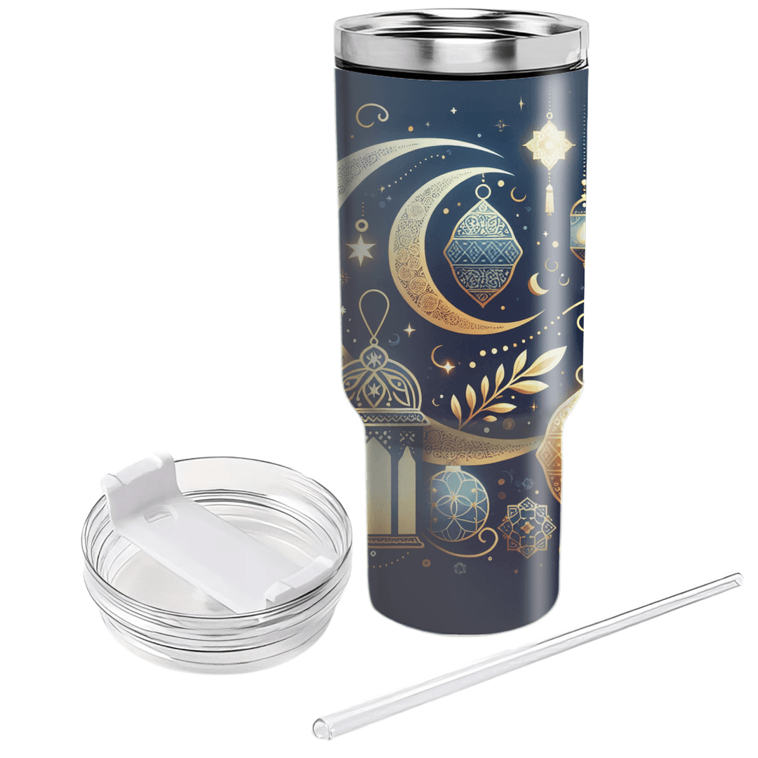 Celestial Wishes - Eid Al-fitr Celebration  Custom Tumblers